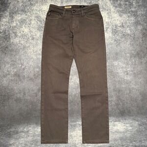 AG Adriano Goldschmied The Graduate Tailored Straight Leg Pants Men 
 Gray 29x32